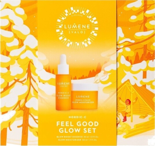 Lumene Nordic C feel Good Glow Set