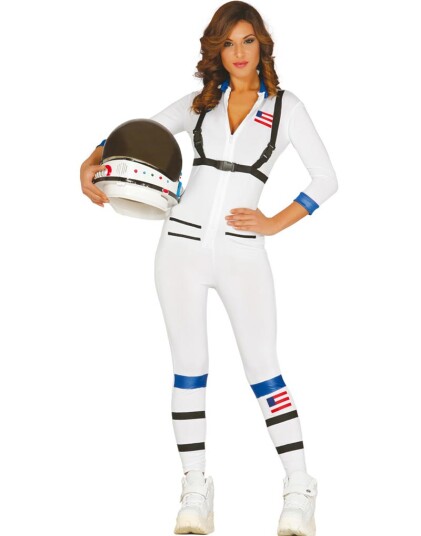 Kvinnelig Astronaut Kostyme Kvinnelig Astronaut Kostyme