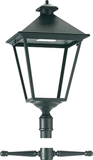 Norlys London 4112 Stolpelampe Sort 17 5W LED IP54