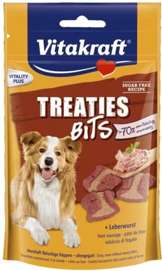 Vitakraft Treaties Hundesnacks med Leverpølse 120g
