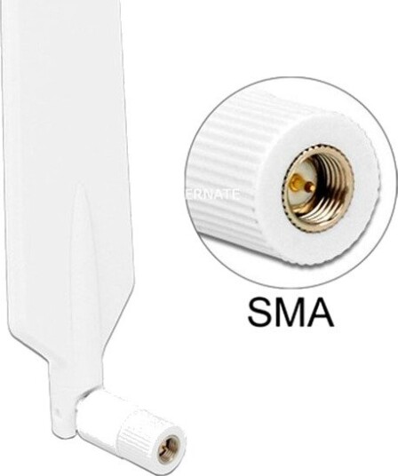 DeLock WiFi-antenne 4 dBi BT Zigbee 2.4/5 GHz
