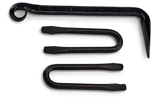 Habo Kastekrok smijern 150 mm Sort med kramper Habo Kastekrok smijern 150 mm Sort med kramper