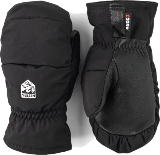 Hestra Kids' Foss Mittens 7, Black