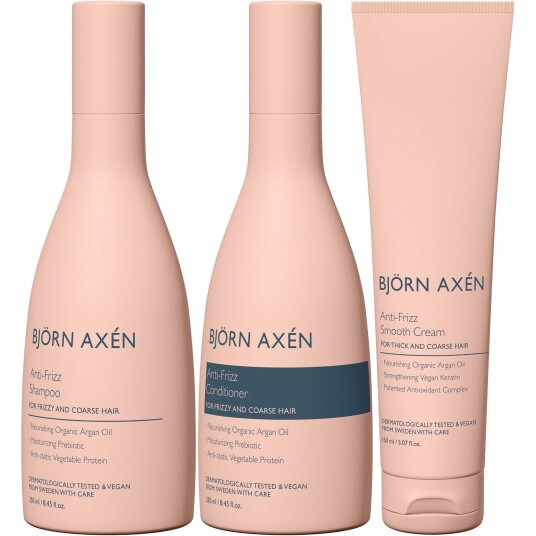 Björn Axen Anti-Frizz Bundle Shampoo 250 ml & Conditioner 250 ml & Smo