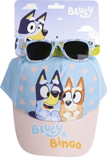 Bluey Kaps & Solbriller Blå