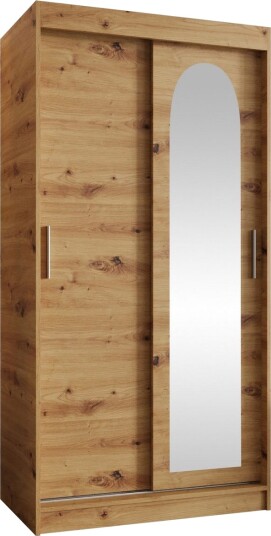 Tallmo Garderobe Med Speil 100x200 cm -