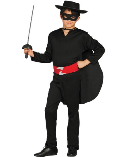 Fiestas Guirca Zorro Inspireret Barnekostume 6 Deler Str. 7 9 ÅR