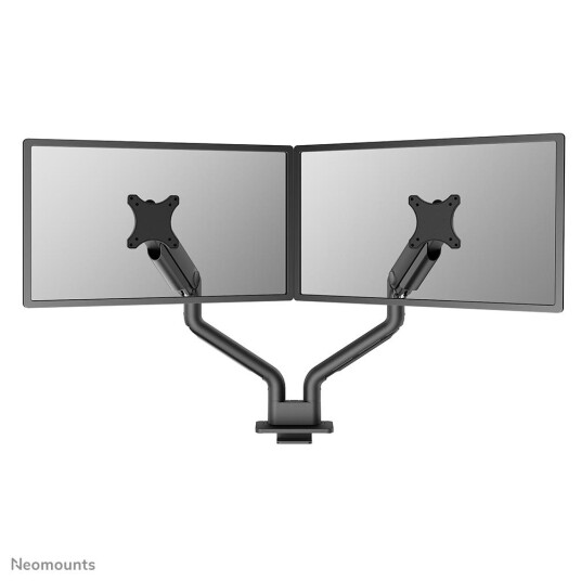 Neomounts by Newstar Select Desk Mount Double Display Topfix Clamp and Grommet Neomounts by Newstar Select Desk Mount Double Display Topfix Clamp and Grommet