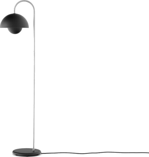 Flowerpot VP12 Gulvlampe Matt Svart - &Tradition Flowerpot VP12 Gulvlampe Matt Svart - &Tradition