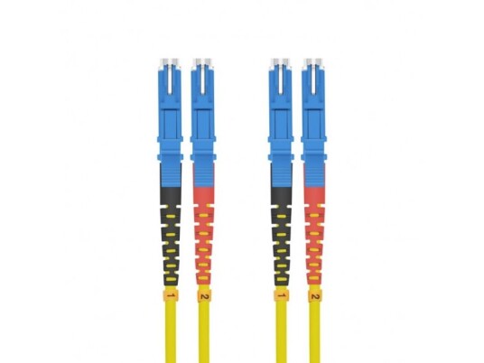Netkab Helos Fiberoptisk Kabel E2000®/E2000® (Lsh) Dupleks 9/125 Μm Os2 Gul 3,0 M Netkab Helos Fiberoptisk Kabel E2000®/E2000® (Lsh) Dupleks 9/125 Μm Os2 Gul 3,0 M