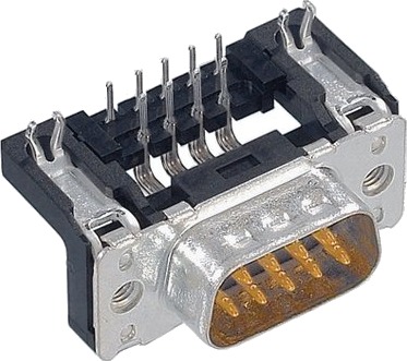 Harting 09 65 162 6811 D-Sub 1 Sort Metallisk Polybutylentereftalat Pbt Stål Termoplast Kobberlegering 10 Mo 1000 V