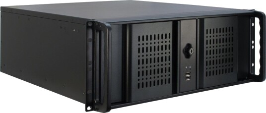 Inter-Tech 4U Rackkabinett for ATX/microATX/Mini-ITX - Svart IPC 4098-S