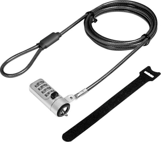 Logilink Kabel-lås til laptop 2m med kodelås