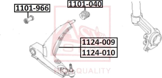 Feste, styrestag ASVA 1101-040 Feste, styrestag ASVA 1101-040