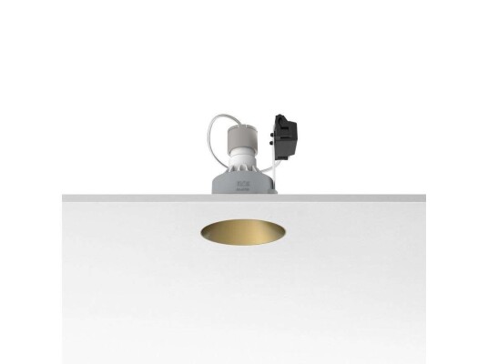 Flos - Kap 80 Fixed Round Innbygningsspot Gold