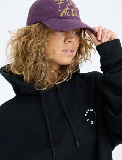 7 DAYS Active Dad Cap Purple ONE SIZE