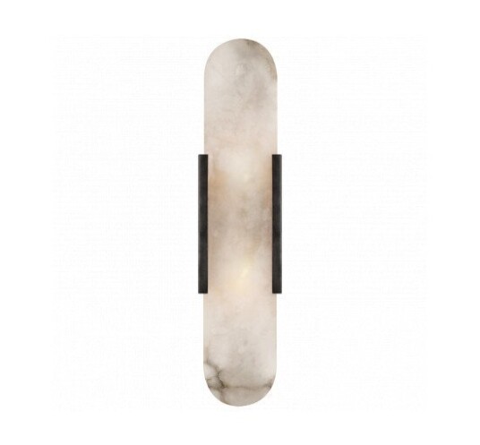Melange Elongated Sconce Bronze Melange Elongated Sconce Bronze