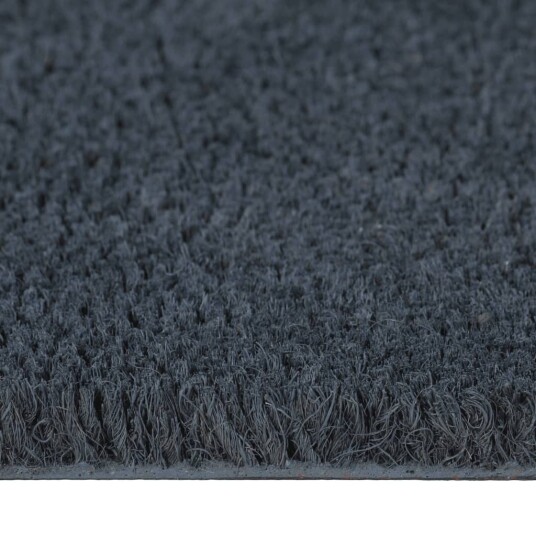 Dørmatte mørkegrå 90x150 cm tuftet kokosfiber 8721012225190