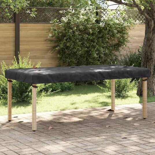  Trekk til utemøbler 202 x 92 x 15 cm 420D Oxford Stoff