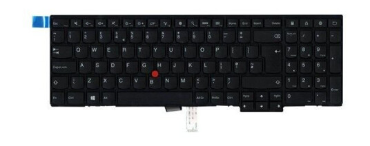 Lenovo - notebook replacement keyboard - Brbart tastatur - til utskifting - Amerikansk Engelsk - Svart
