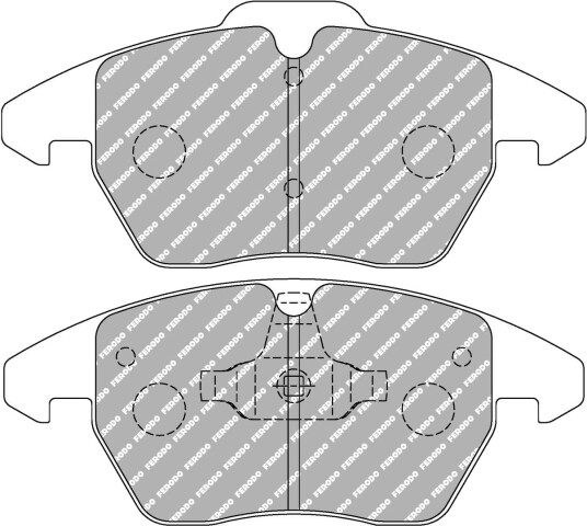 Bremseklosser FERODO RACING FCP1641W