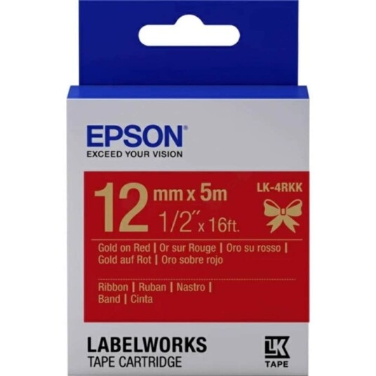Epson Originale Blekkpatroner Epson Lk-4rkk Rød Epson Originale Blekkpatroner Epson Lk-4rkk Rød