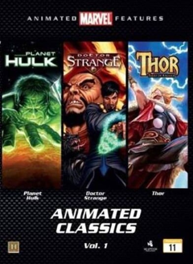 Marvel Animated Classics Vol 1 DVD Marvel Animated Classics Vol 1 DVD