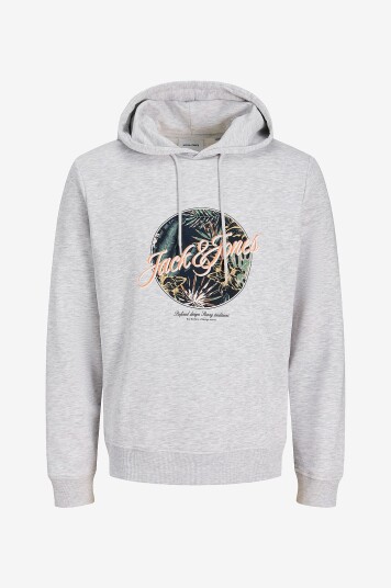 Jack & Jones Hettegenser jjHonolulu Shape Sweat Hvit