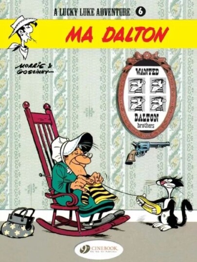 Lucky Luke 6 - Ma Dalton av Morris & Goscinny