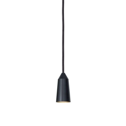 Konsthantverk - Massiv Double Conic Pendel Black