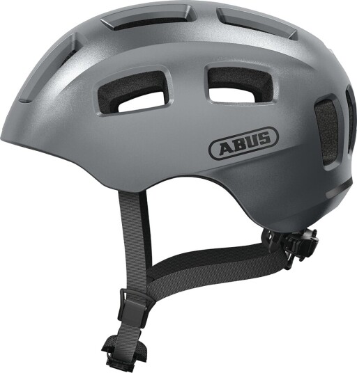 ABUS Youn-I 2.0 sykkelhjelm graphite silver ABUS Youn-I 2.0 sykkelhjelm graphite silver