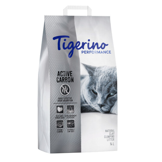 Tigerino Special Care Kattesand Active Carbon 2 X 14 L Tigerino Special Care Kattesand Active Carbon 2 X 14 L