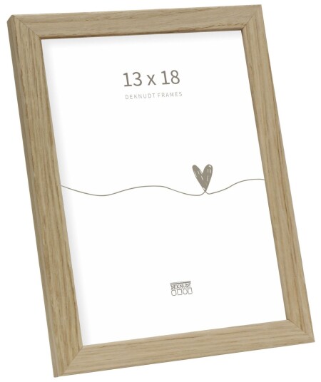 Deknudt S47CJ1 Billedramme 13x18cm Eik