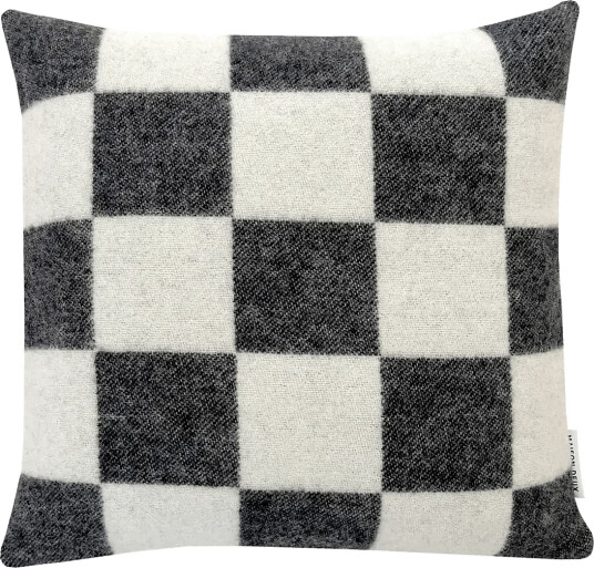 Maison Deux Checkerboard   White   50X 50CM