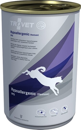 Trovet Våtfôr Hypoallergenic Hjort Våtfôr Hund Vpd 400 G