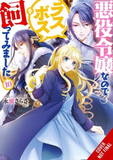 I'm the Villainess So I'm Taming the Final Boss Vol. 10 light novel I'm the Villainess So I'm Taming the Final Boss Vol. 10 light novel
