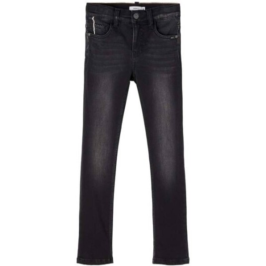 Name It Theo 1507 X-Slim Jeans Til Barn, Black Denim