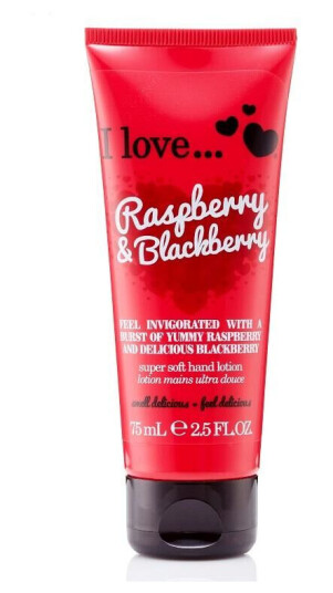I Love Raspberry & Blackberry Super Soft Hand Lotion 75ml I Love Raspberry & Blackberry Super Soft Hand Lotion 75ml