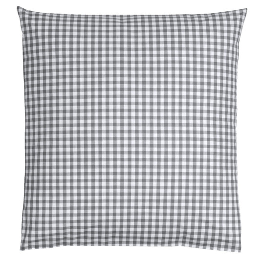 ERWIN M. Putetrekk Tux i krepp; 40x40 cm LxB; Grå ERWIN M. Putetrekk Tux i krepp; 40x40 cm LxB; Grå
