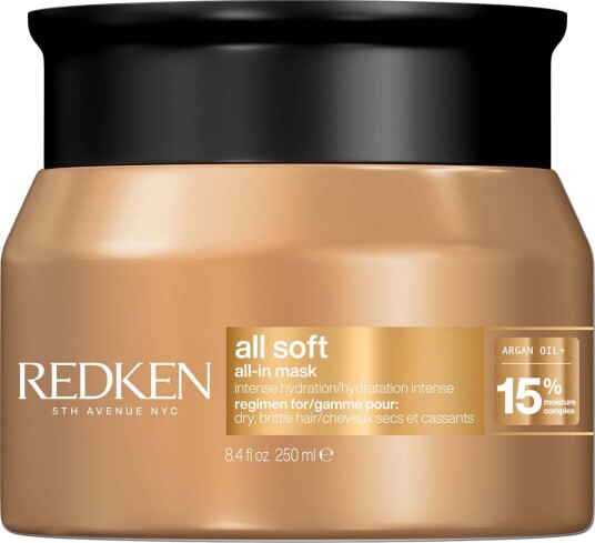 Redken Redken All Soft All-In Mask For Dry Hair 250 Ml Nude 250 ML