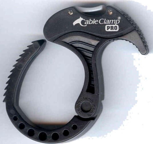 KABELKLEMME CABLE CLAMP LITEN SORT