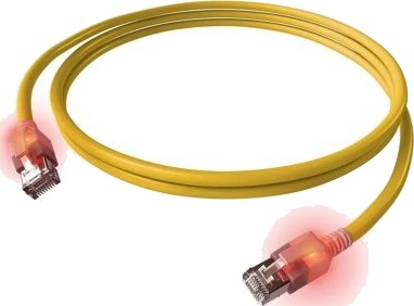 Easylan Cs1oyadad0075 Rj 45 Cat6a S/Ftp S Stp Gult 7,5 M