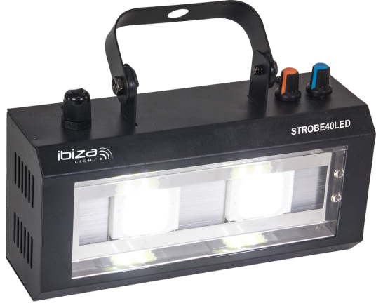 Ibiza LED Strobe 2 x 20W Ibiza LED Strobe 2 x 20W