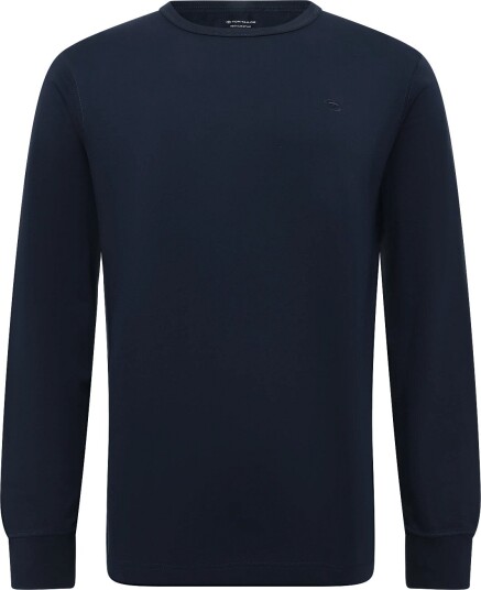 Tom Tailor Basic Longsleeve T Shirt SKY CAPTAIN BLUE L Tom Tailor Basic Longsleeve T Shirt SKY CAPTAIN BLUE L