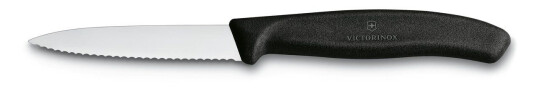 Victorinox Swiss Classic grønnsaks- og skrellekniv 8 cm Svart