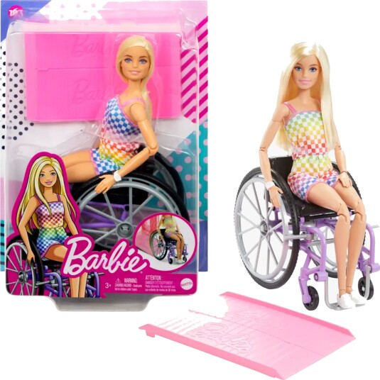 Barbie Fashionista Rullestol Checkers Barbie Fashionista Rullestol Checkers