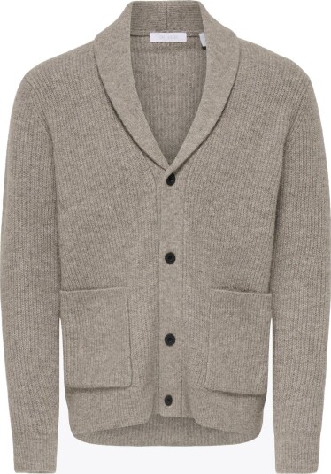 Only & Sons Sky Relax Long Sleeve Cardigan Knit Brun XL