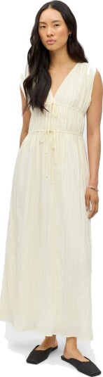 Object Objbrea Re S/L Midi Dress 144 Div Cream 34 Object Objbrea Re S/L Midi Dress 144 Div Cream 34