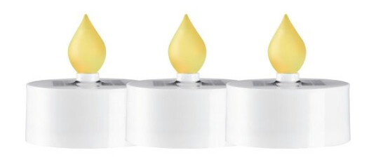 Star Trading solcelle LED Telys Saul 3-pakk. 479-93