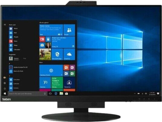 Lenovo Tiny-in-One 27 QHD LED-skjerm 2560x1440 Svart med innebygde høyttalere Lenovo Tiny-in-One 27 QHD LED-skjerm 2560x1440 Svart med innebygde høyttalere